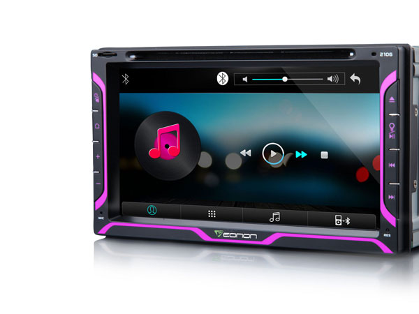 The Flash – 2-DIN 6.95″ Digital Touch Screen Car DVD Player with Steering Wheel Control 