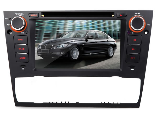 7 Inch Digital Slide Touch Screen Car DVD Player with Built-in GPS For BMW E90/E91/D92/E93 + Map Optional (D5114C)