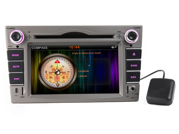 6.2 Inch Digital Touch Screen Car DVD Player with Built-in GPS For OPEL  (Can Bus)+ Map Optional