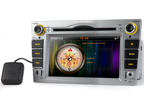 6.2 Inch Digital Touch Screen Car DVD Player with Built-in GPS For OPEL  (Can Bus)+ Map Optional (D5122)