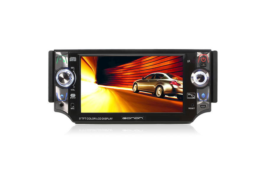 5 Inch Touch Screen 1 Din Car DVD Player – TV, Bluetooth, IPOD（E0821）