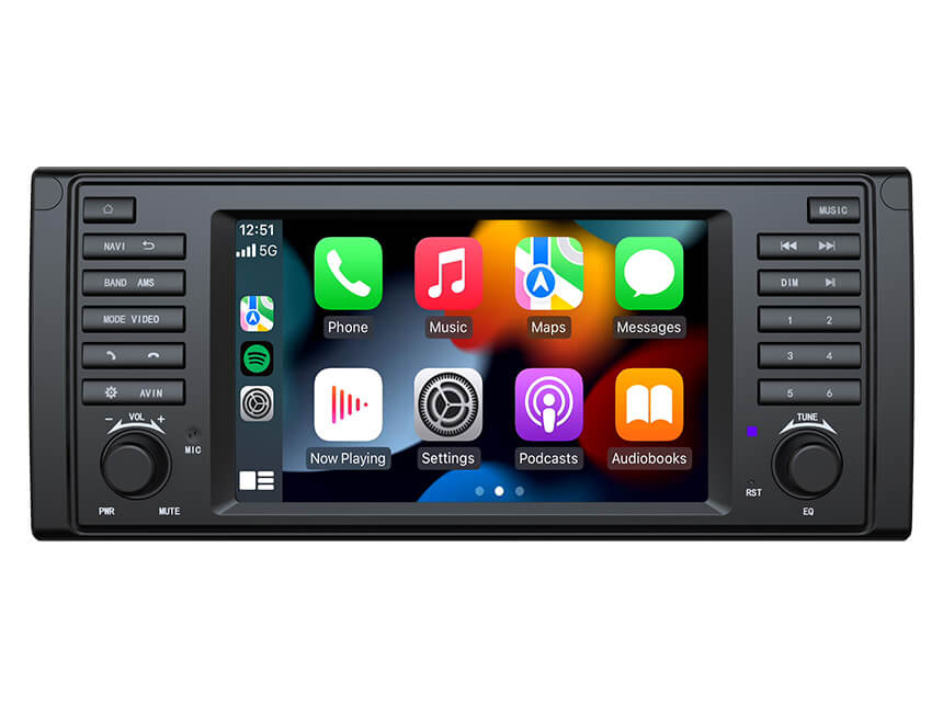 Eonon May Day Sale  1995-2002 BMW 5 Series E39 Android 13 Wireless Apple CarPlay & Android Auto Car Radio with 6GB RAM 64GB ROM & 7 Inch QLED Touch Screen
