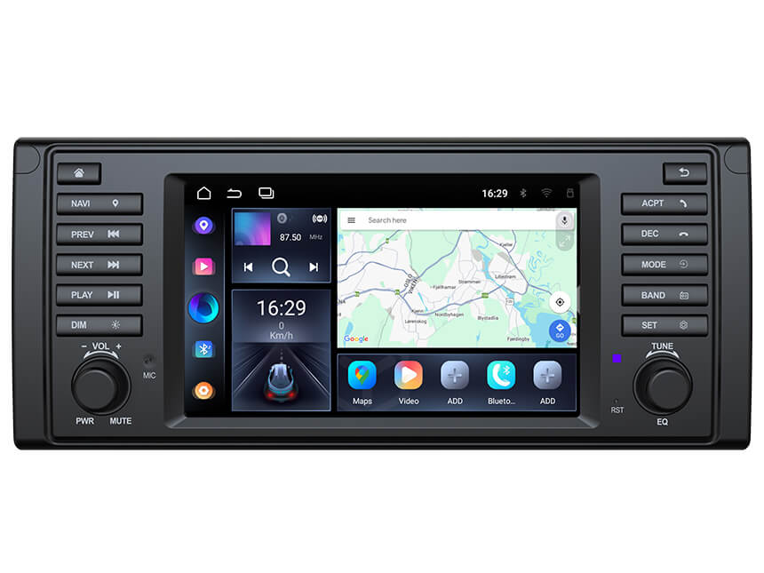 Eonon May Day Sale 1995-2002 BMW 5 Series E39 Android 13 Wireless CarPlay & Android Auto Car Radio with 7 Inch IPS Touch Screen