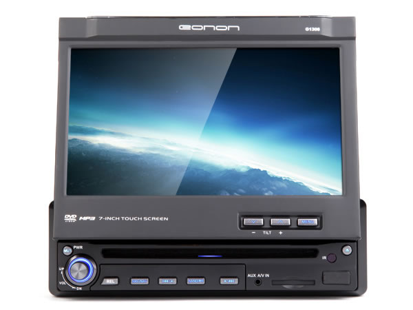 7 Inch Digital Motorized Touch Screen Car DVD Player + GPS + Map Optional (Upgraded to Android Unit GA1312)