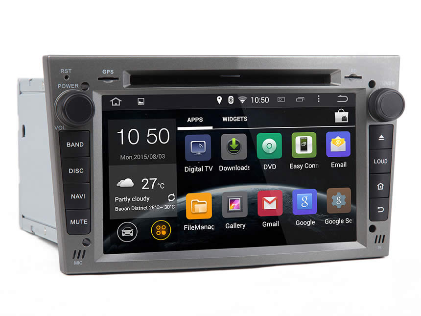 Opel /Vauxhall /Holden Android 4.4.4 Quad-Core 7″ Multimedia Car DVD GPS with Mutual Control EasyConnected