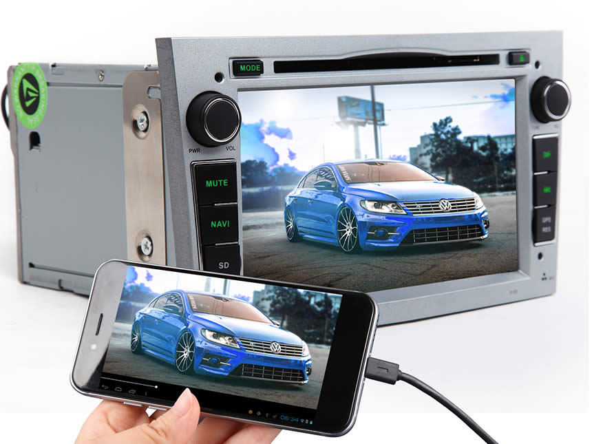 Opel /Vauxhall /Holden Android 4.4.4 Quad-Core 7″ Multimedia Car DVD GPS with Mutual Control EasyConnected  