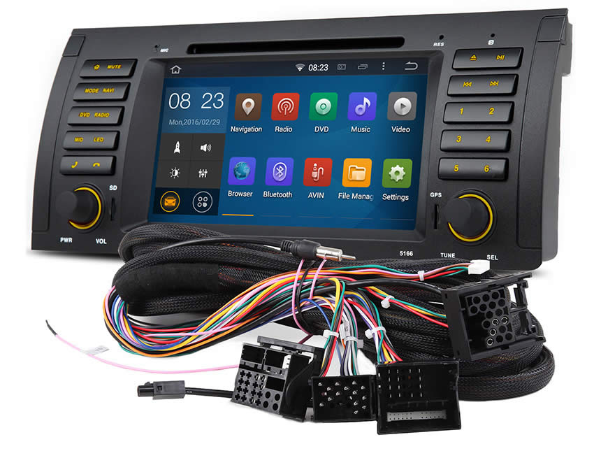 BMW E53 Android 4.4.4 Quad-Core 7″ Multimedia Car DVD GPS with Mutual Control EasyConnected