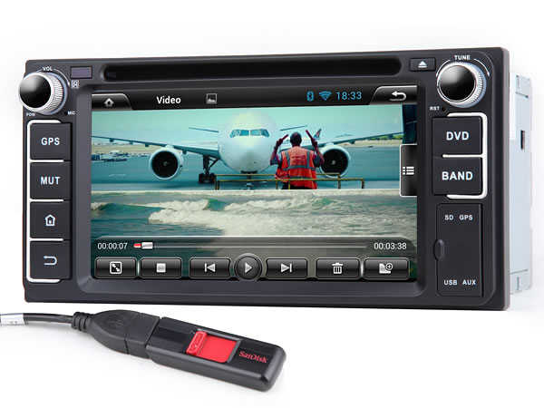 SALE! Toyota Android 4.2 Dual-Core 6.2″ Multimedia Car DVD GPS