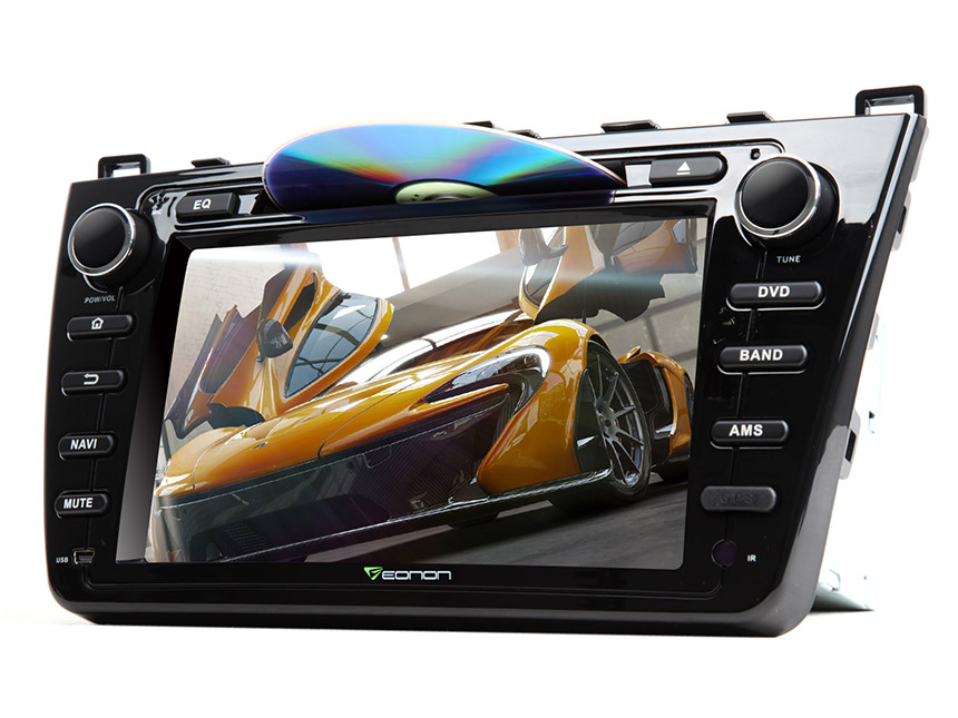 Mazda 6 2009-2012 Android 4.4.4 Quad-Core 8″ Multimedia Car DVD GPS with Mutual Control EasyConnected