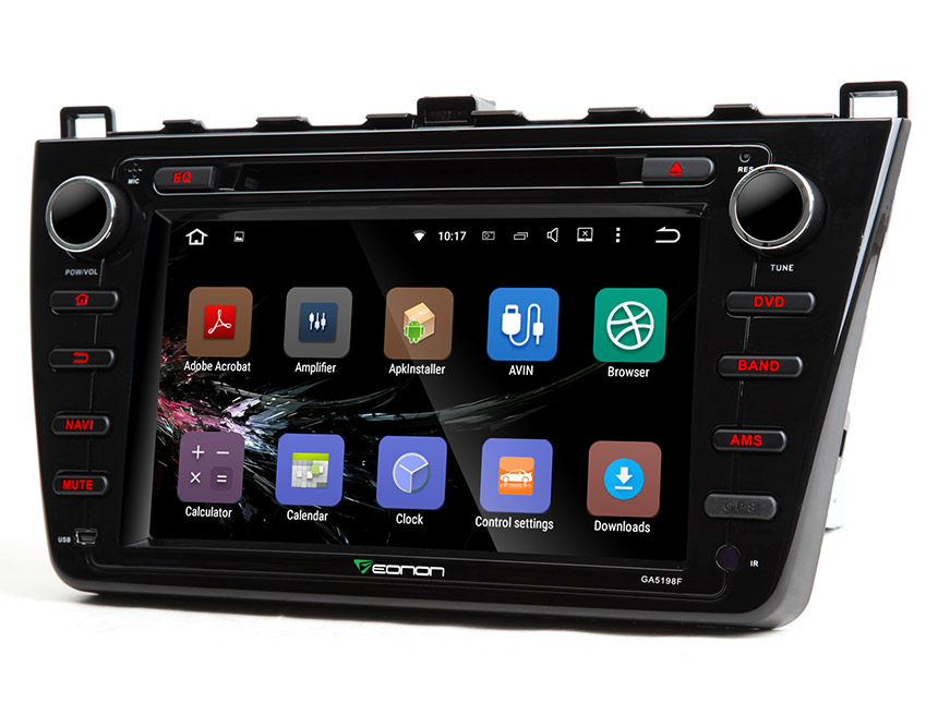 Mazda 6 2009-2012 Android 5.1.1 8″ Multimedia Car DVD GPS with Mutual Control EasyConnected