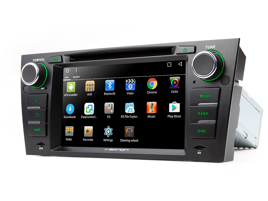 BMW E90/E91/E92/E93 Android 6.0 Marshmallow Quad-Core 7″ Multimedia Car DVD GPS with Mutual Control Easy Connection