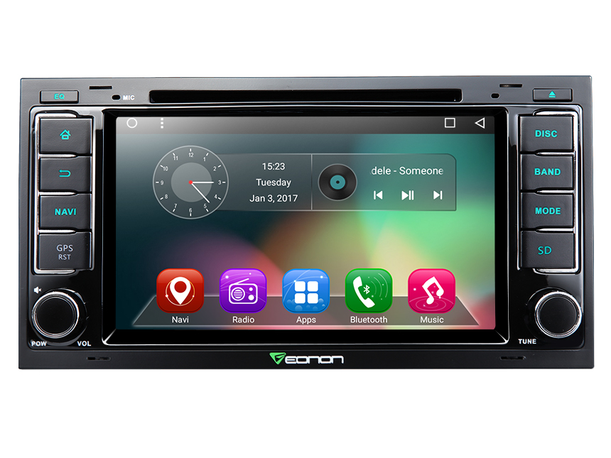 Volkswagen(VW) Touareg/T5 Multivan/Transporter Android 6.0 Marshmallow Multimedia Car GPS 7" HD Digital Capacitive Touchscreen 16GB ROM Car Stereo Support External DAB+ OBD2 Dashcam
