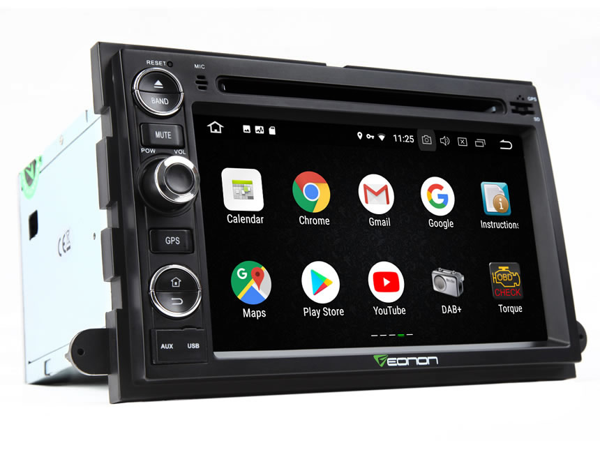 Ford F150 Android 8.0 Car Stereo With 4GB RAM High-End Rockchip Processor 7 Inch GPS Navigation Multimedia System