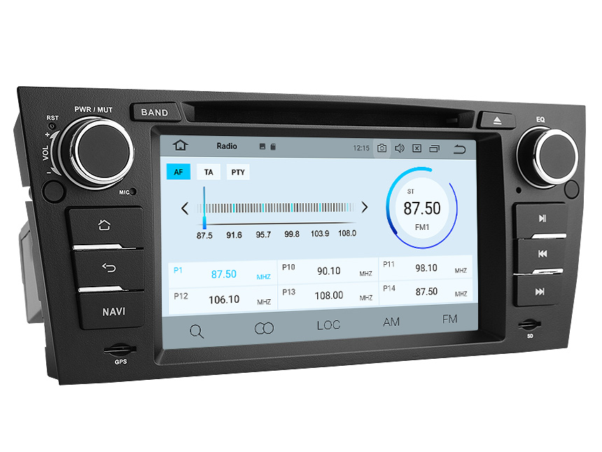 Eonon BMW 3 Series E90/E91/E92/E93 Android 10 Car Stereo 7 Inch Touchscreen Car GPS Navigation Head Unit with 32G ROM Bluetooth 5.0 Car DVD Player