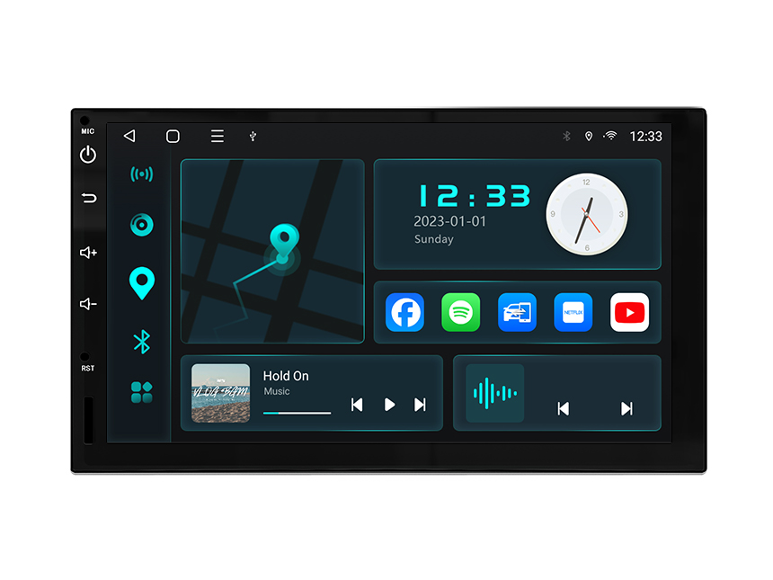 Easter Sale  7 Inch Android 10 Universal Double Din Car Stereo Support Wireless Apple CarPlay & Android Auto