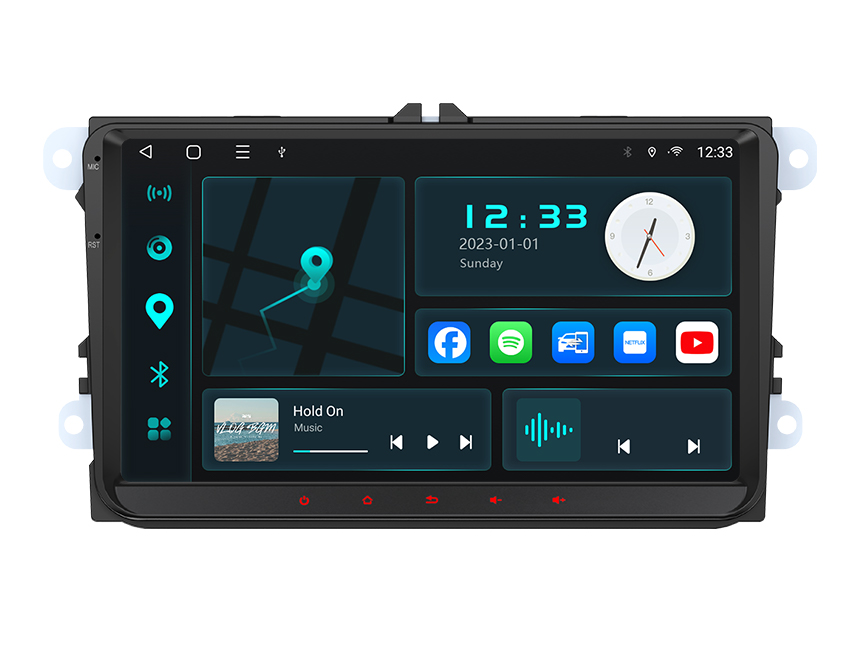 STEREO AUTO BLUETOOTH AUTORADIO VIVAVOCE RADIO FM MP3 USB MICRO SD AUX 1 DIN