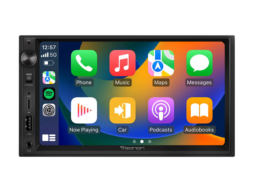 Eonon Android 13 Double Din Wireless Apple CarPlay & Android Auto Car Radio Support Fast Charging & 7 Inch IPS Touch Screen