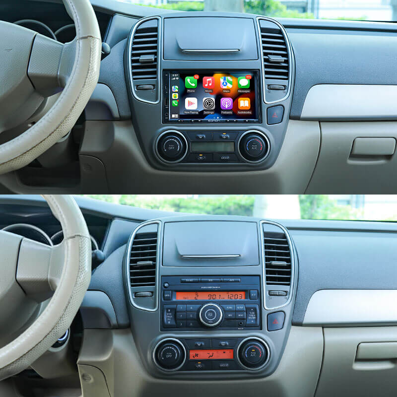 Eonon May Day Sale  7-inch Linux Double Din Car Stereo Support Wireless CarPlay & Android Auto