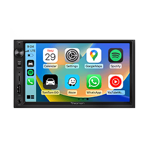 Eonon Mother’s Day Sale  7 Inch QLED Linux Double Din Car Stereo Support Wireless CarPlay & Android Auto & Type-C USB Fast Charge Car Radio