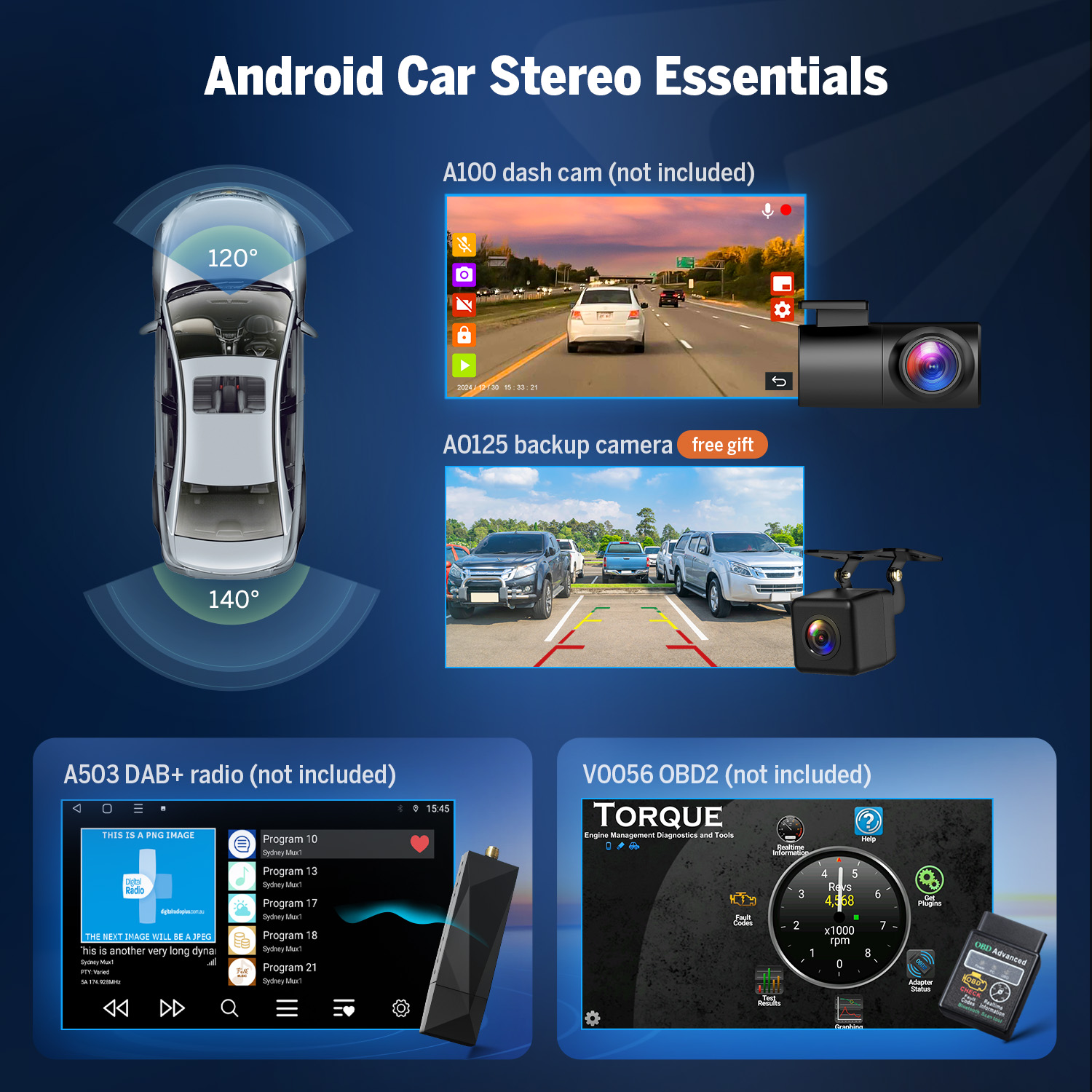 Eonon Prime Day Sale 9" Android 14 Head Unit with Wireless CarPlay & Android Auto for 2009–2014 Ford F-150