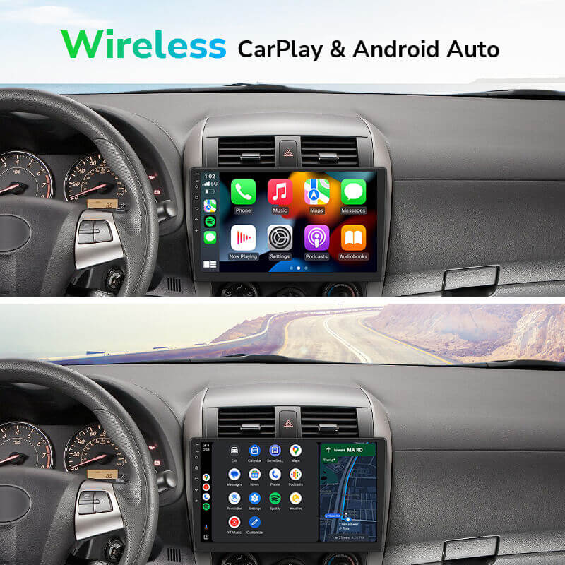 Car Radio Stereo For Mazda 6 2016 2017 2018, Biorunn Android 13 9 Inch Octa Core GPS Navigation Built-in Car-Play Android Auto IPS FM AM RDS SWC DSP, 4GB RAM 32GB ROM
