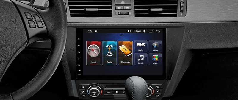 Eonon GA9465B  Eonon BMW E90 E91 E92 E93 Android 10 Car Stereo with  Built-in Apple Car Auto Play DSP 9 Inch IPS Full Touchscreen Car GPS  Navigation Head Unit