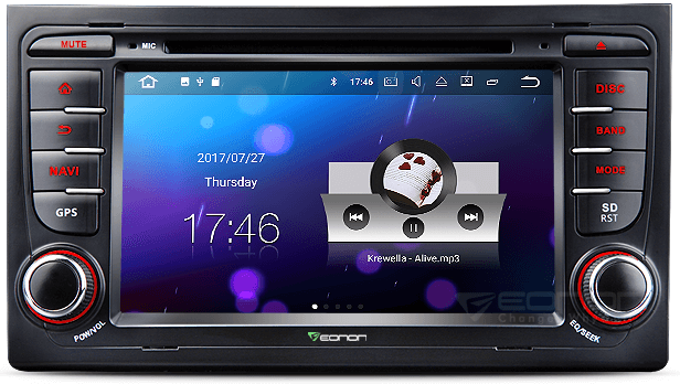 Eonon GA8158  Audi A4/S4/RS4 and Seat Exeo Android 7.1 2GB RAM 7 Inch  Touch Screen Radio Replacement Car GPS Car Sound System