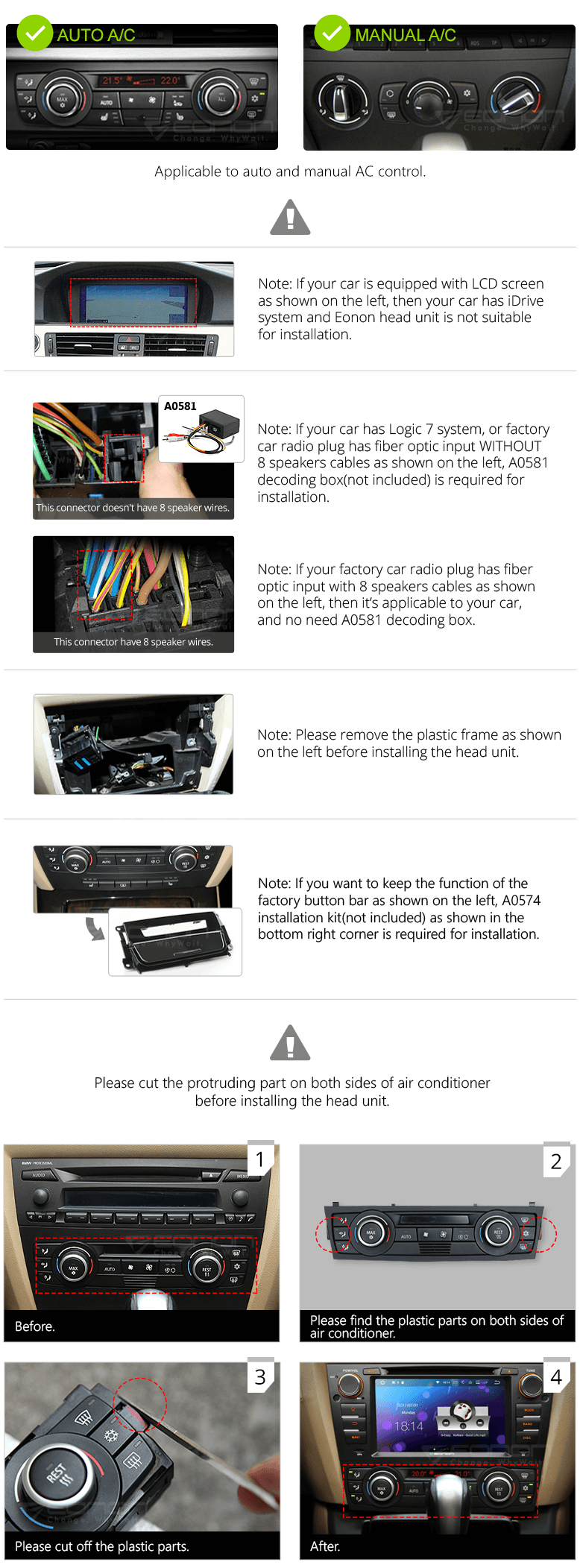 Présentation autoradio BMW Professional E90 E91 E92 E93 