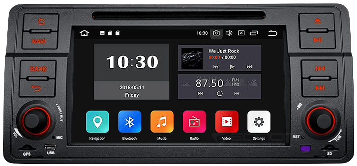 Original BMW 3 series E46 REVERSE Car Radio with Bluetooth Philips PH5950