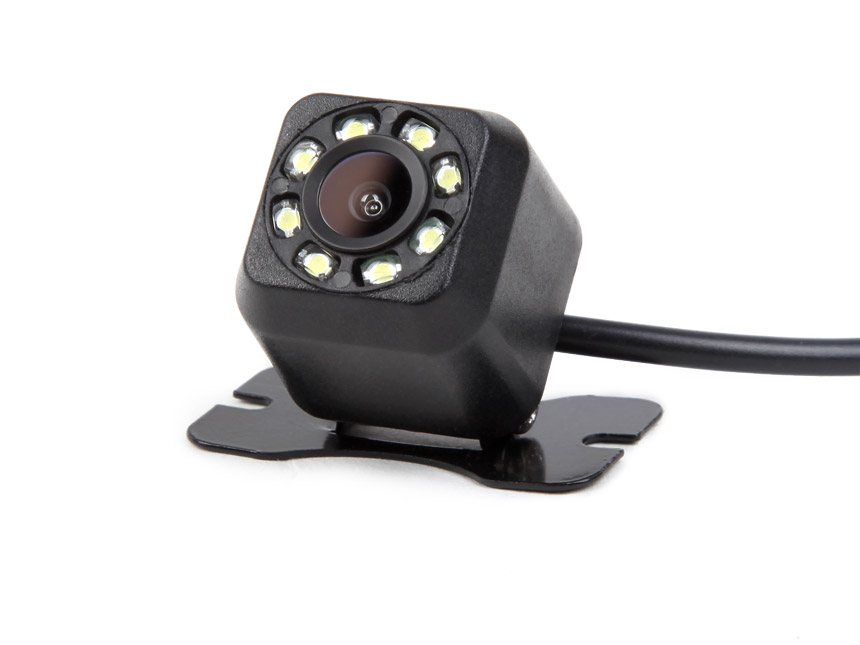 8 LED Night Vision Dustproof Waterproof HD Backup Camera 