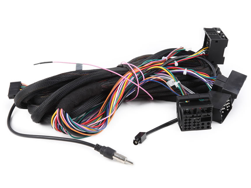 BMW E46/ E39 / E53 17 pin+40 pin Extended Installation Wiring Harness for D5150/ D5150Z/ D5150V/ GA5150F/ D5166Z/ GA5166F/ D5201Z