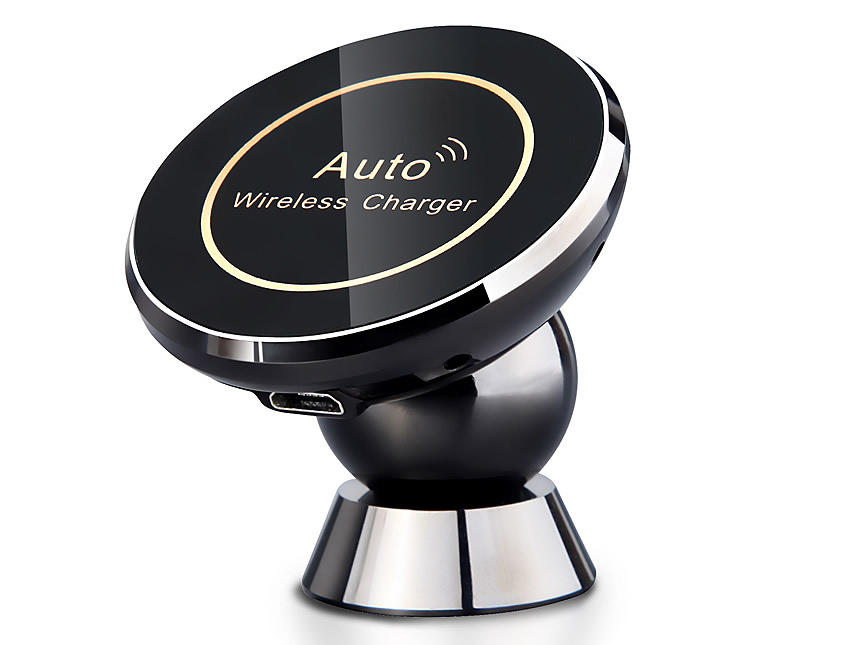 Magnetic Qi Wireless Charging Car Mount for iPhone7