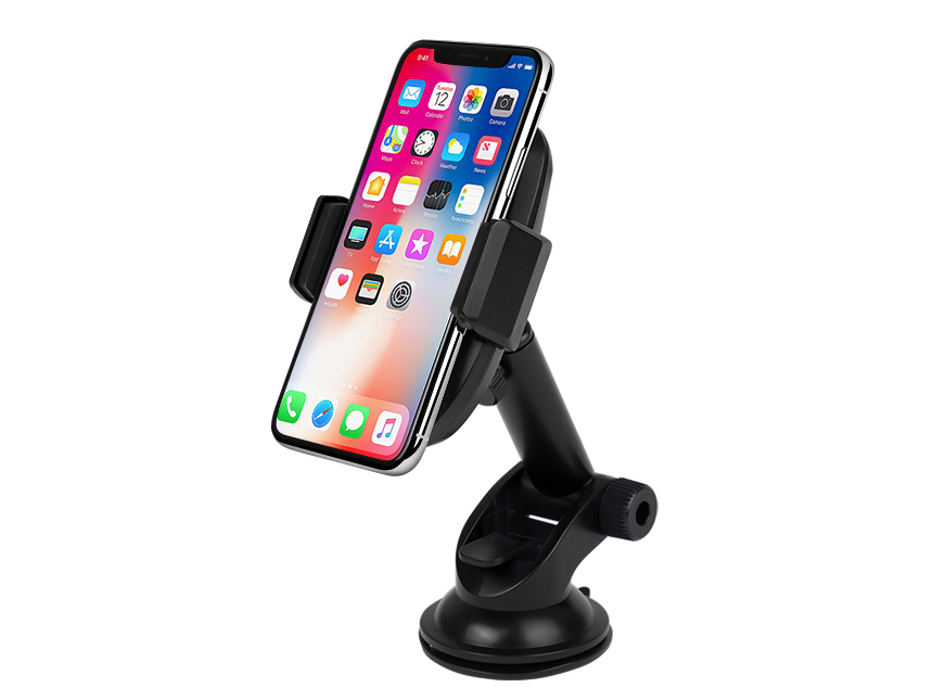 Qi Wireless Fast Charger Car Mount with Automatic Infrared Sensor - A0608