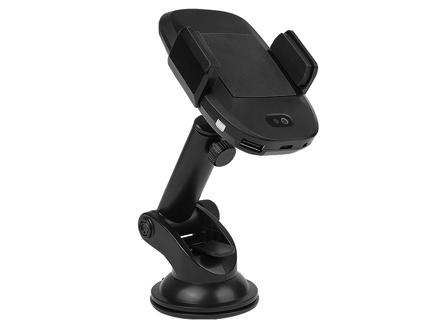 Qi Wireless Fast Charger Car Mount with Automatic Infrared Sensor - A0608