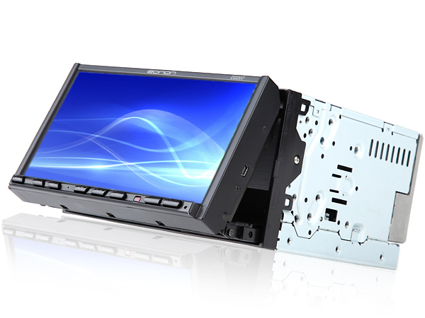 7 Inch Motorized Touch Screen Car DVD Player – TV, Bluetooth, 8G USB/SD(D2207)