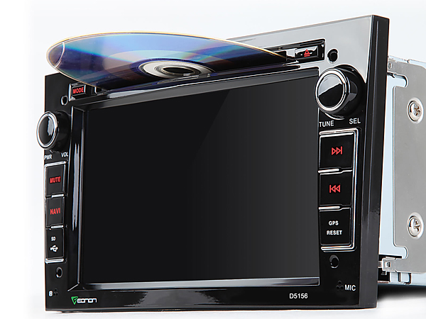 Black 7 Inch Digital Touch Screen Car DVD Player with Built-in GPS For Opel + Map Optional 