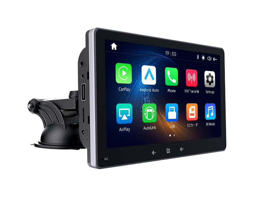 Eonon 7-inch Portable Car Stereo Linux Player Support Wireless CarPlay & Android Auto – E20