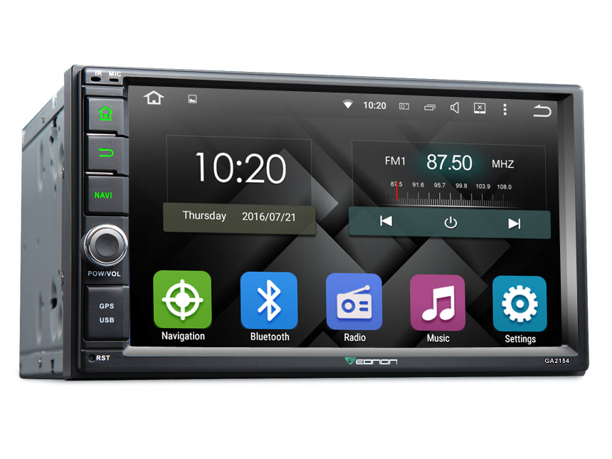 2-DIN Android 5.1 Quad-Core 7″ Multimedia Car GPS with Mutual Control Easy Connection (Without DVD Function)