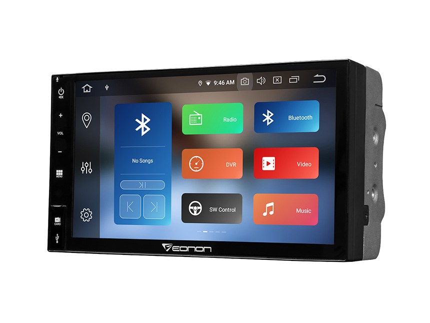 Eonon May Day Sale  Android 9.0 Pie Universal Double Din Head Unit with Built-in Android Auto/Apple Car Auto Play 7 Inch Full Touchscreen Car GPS Navigation Support Bluetooth 5.0 4G Wi-Fi