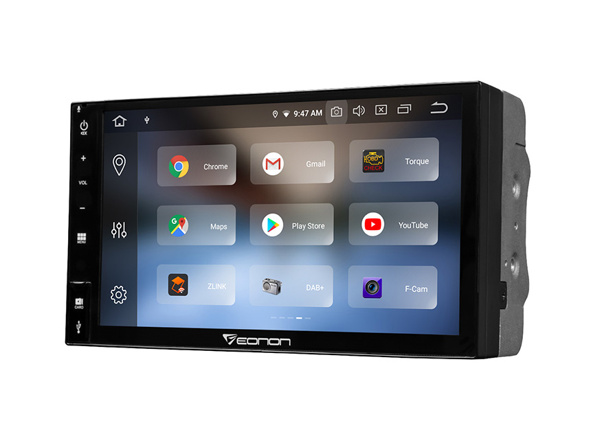 Easter Sale  Android 9.0 Pie Universal Double Din Head Unit with Built-in Android Auto/Apple Car Auto Play 7 Inch Full Touchscreen Car GPS Navigation Support Bluetooth 5.0 4G Wi-Fi