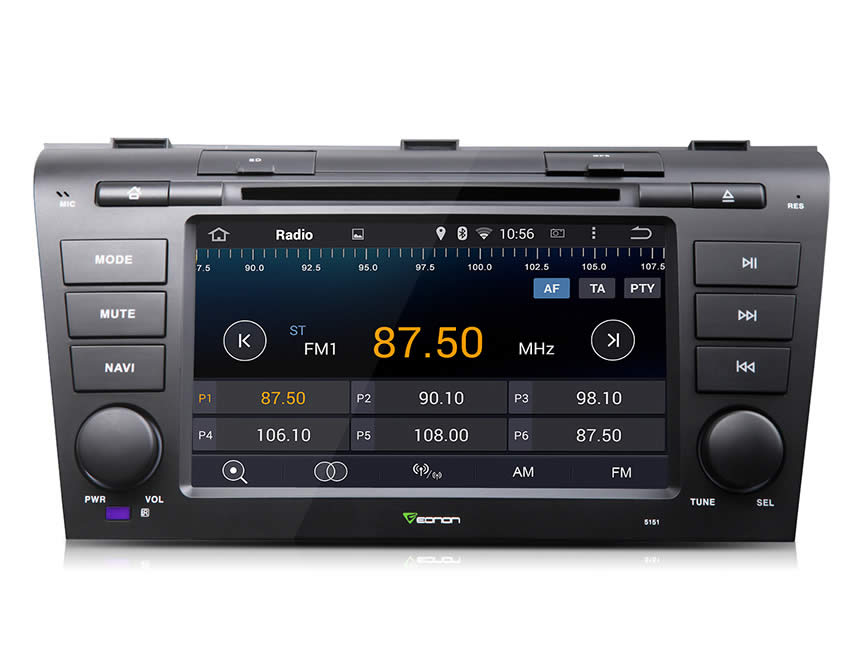 Mazda 3 2004-2009 Android 4.4.4 Quad-Core 7″ Multimedia Car DVD GPS with Mutual Control EasyConnected