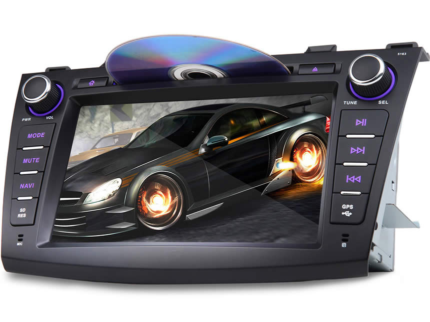 Mazda 3 2010-2013 Android 4.4.4 Quad-Core 8″ Multimedia Car DVD GPS with Mutual Control EasyConnected 