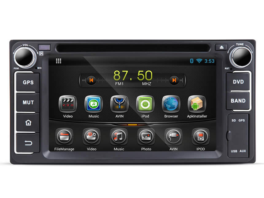 SALE! Toyota Android 4.2 Dual-Core 6.2″ Multimedia Car DVD GPS