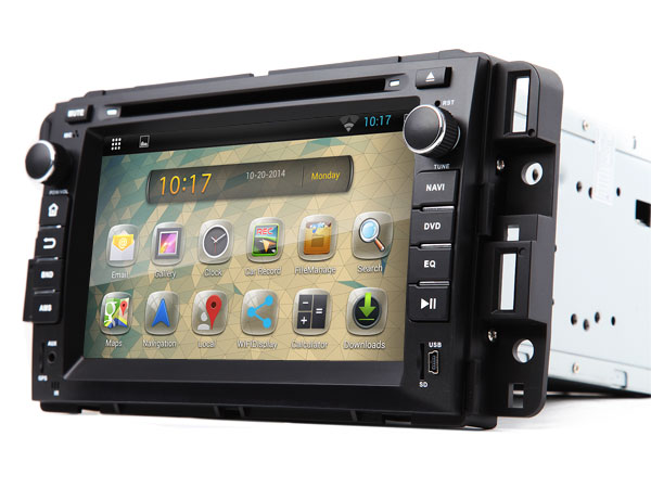 Android 7 Inch Capacitive Touch Screen Car DVD GPS For Chevrolet and GMC (Upgraded to Android Unit GA5180F)