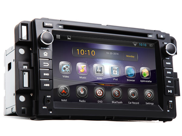 Android 7 Inch Capacitive Touch Screen Car DVD GPS For Chevrolet and GMC (Upgraded to Android Unit GA5180F)