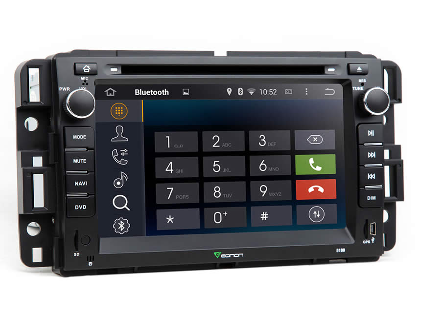 Chevrolet and GMC Android 4.4.4 Quad-Core 7″ Multimedia Car DVD GPS with Mutual Control EasyConnected