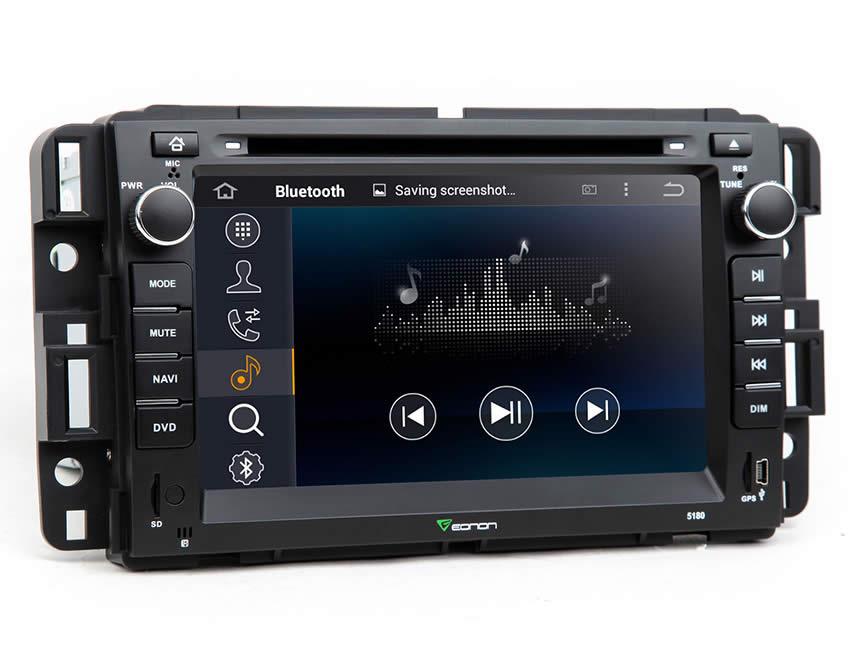 Chevrolet and GMC Android 4.4.4 Quad-Core 7″ Multimedia Car DVD GPS with Mutual Control EasyConnected