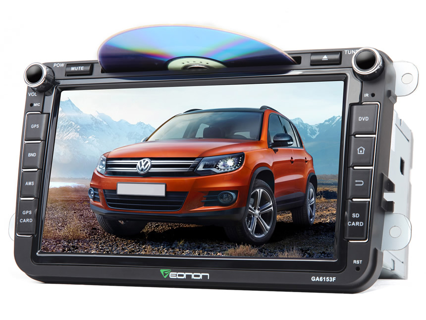 Volkswagen(VW) Android 5.1.1 Quad-Core 8″ Multimedia Car GPS with Mutual Control Easy Connection