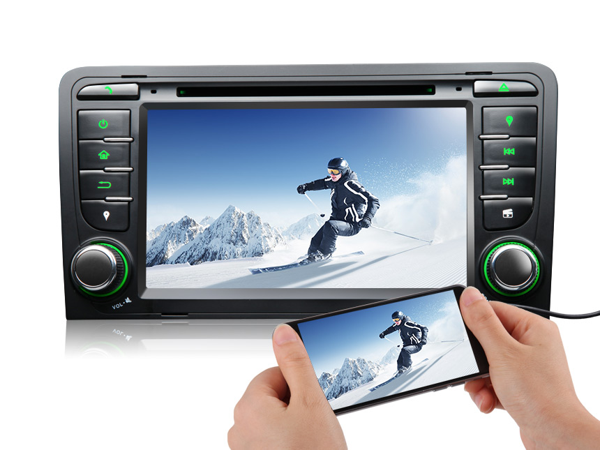 Audi A3/S3 Android 5.1 Quad-Core HD Screen 7″ Multimedia Car DVD GPS with EasyConnection Feature