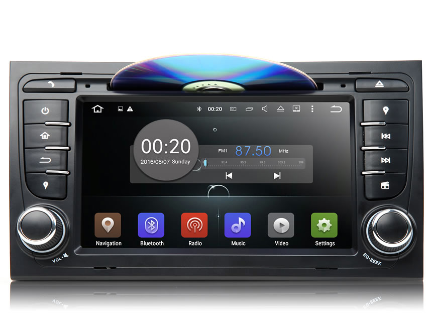 Audi A4/S4/RS4 and Seat Exeo Android 5.1 Quad-Core HD Screen 7″ Multimedia Car DVD GPS with EasyConnection Feature